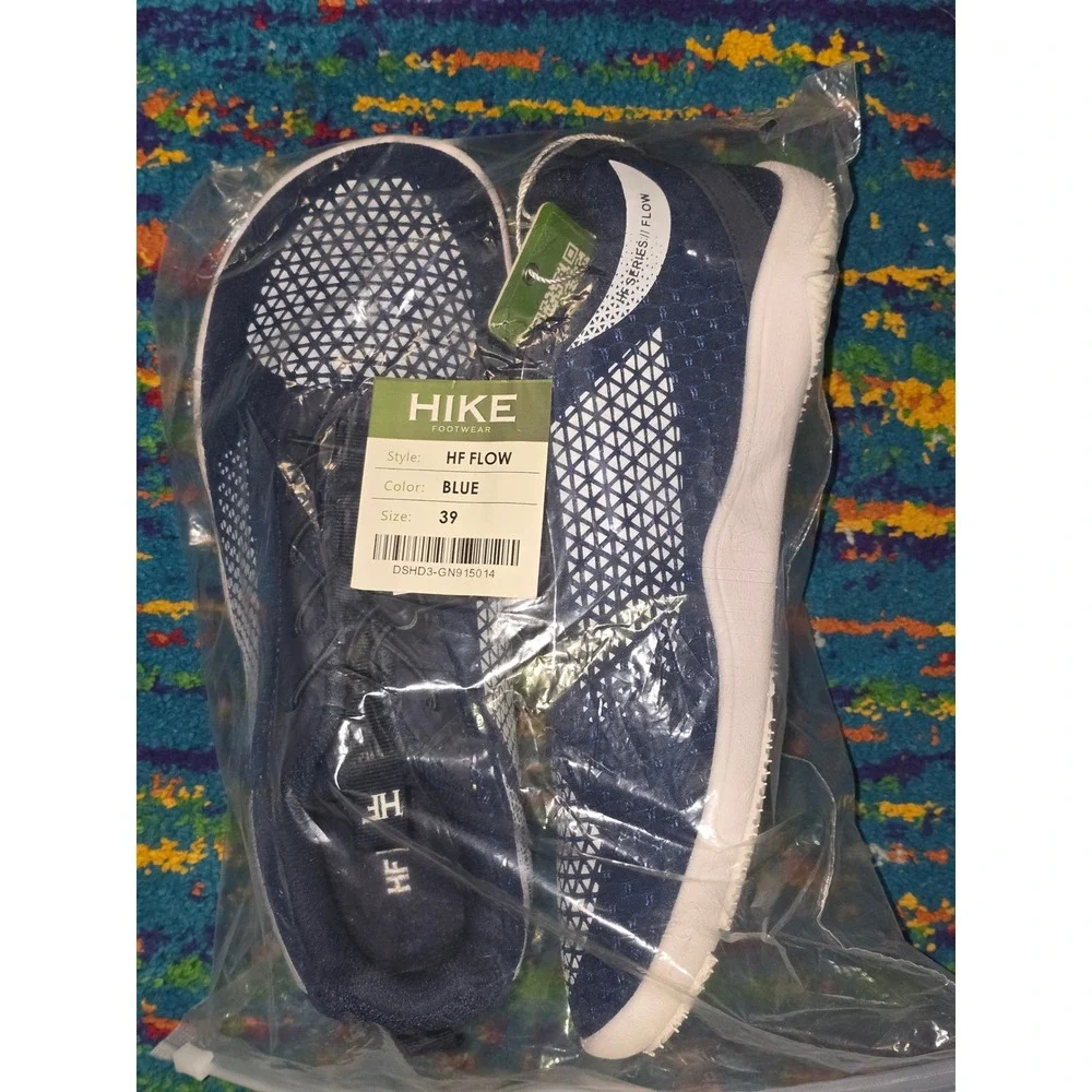 NWT Hike Footwear HF Cloud / Flow Blue White Barefoot Sneakers Women 8 EU 39